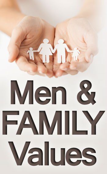 Miehet ja perhe-arvot-pitkä