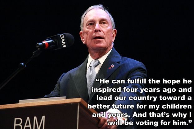 Župan Bloomberg podpira Obamo za predsednika, Romneyja obsodi na podnebne spremembe po Sandyju