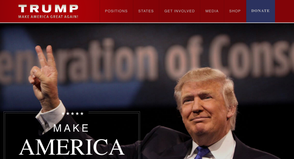 „JebBush.com” trimite oameni pe site-ul campaniei lui Donald Trump