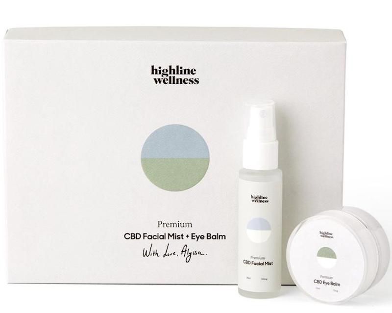 Highline Wellness CBD Mist Facial Mist and Under Eye Balm, מאת אליסה לינץ 