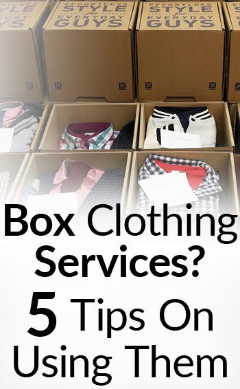 5 stvari, ki jih je treba razmisliti, preden se prijavite za storitev oblačil Box Razpakiranje naročniških storitev za moška oblačila