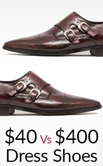 Razlike med 40 in 400 ameriškimi dolarji Poceni Vs Quality | Nakup usnjene obutve