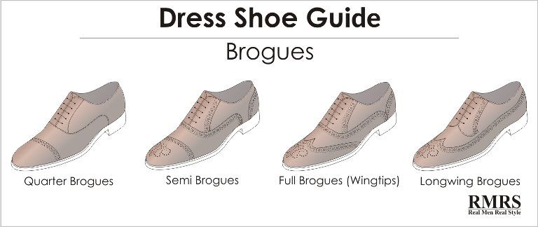 מדריך נעלי שמלה ברוגס רחב 1
