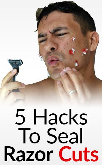 5 способов запечатать порезы от бритвы | Как остановить кровотечение после бритья