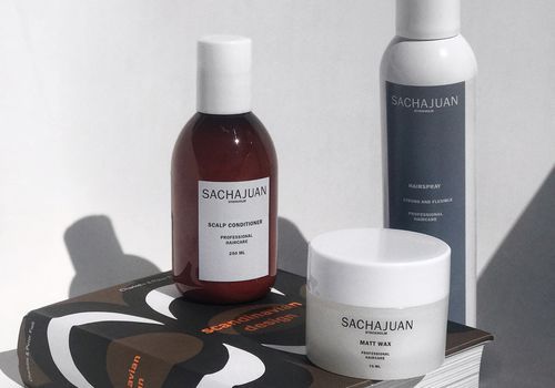 Sachajuan製品とスカンジナビアデザインブック