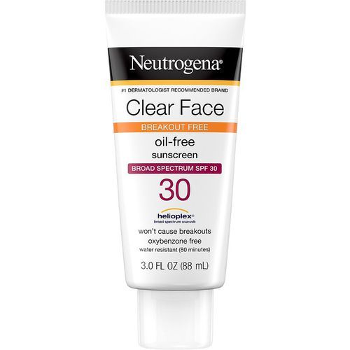 Protector solar Neutrogena Clear Face sin aceite SPF 30