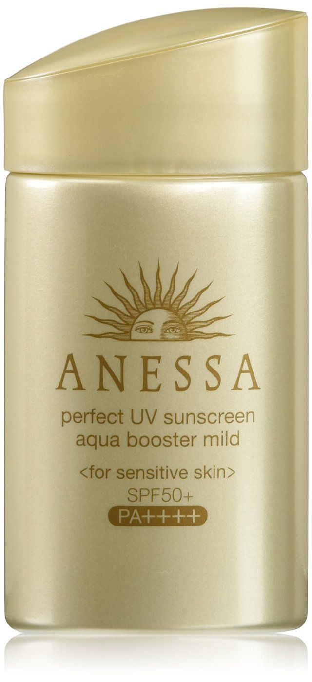 ANESSA קרם הגנה UV מושלם Aqua Booster SPF50 מתון