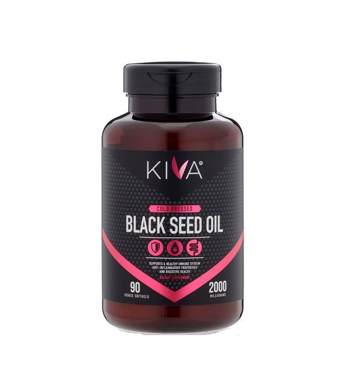 Kiva kapsler med sort frøolie