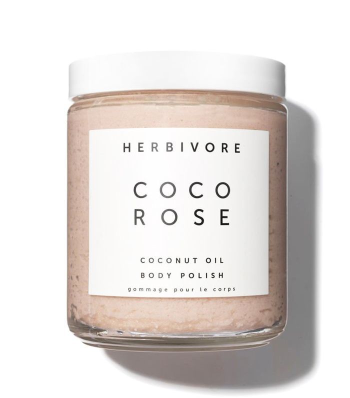 Cómo exfoliar correctamente: Herbivore Coco Rose Body Polish