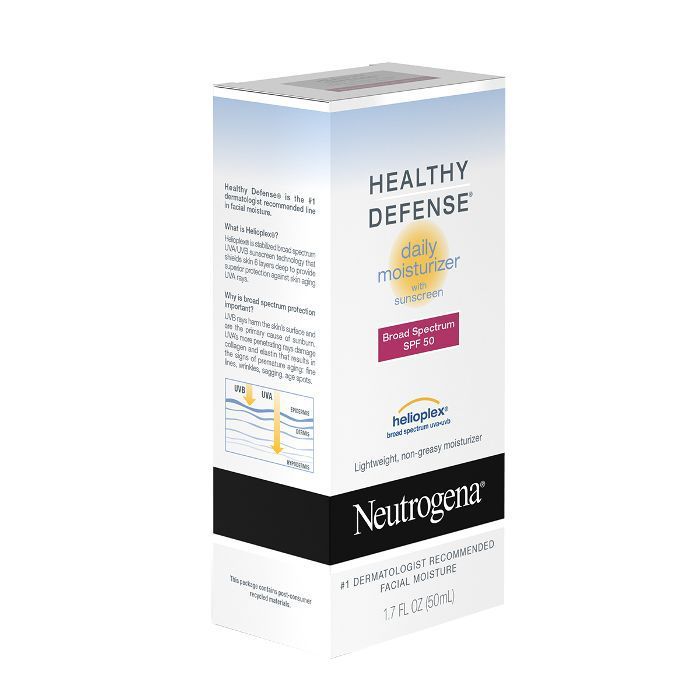 Neutrogena Healthy Defense Daily Moisturizer SPF 50 עם Helioplex