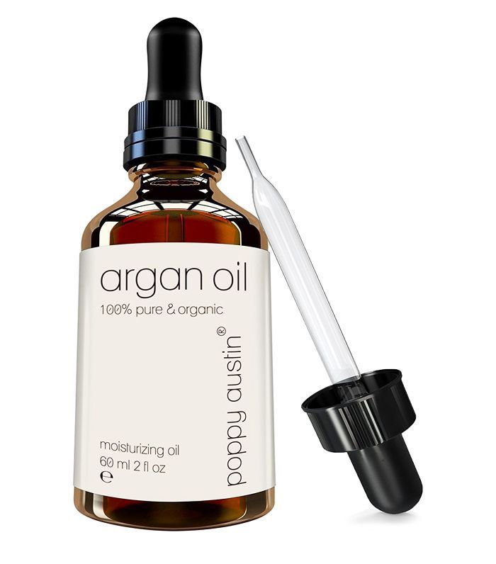 La mejor crema de noche: aceite de argán puro aceite de argán para el cabello, la piel y la cara de Poppy Austin