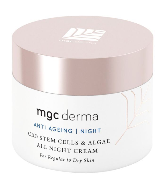 MGC Derma CBD stamceller og alger hele natten creme