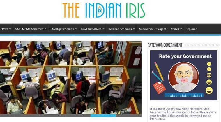 Indian Iris, en unik oppstart som holder øye med regjeringsordninger