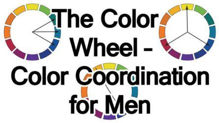 A roda de cores | Coordenação de cores para homens