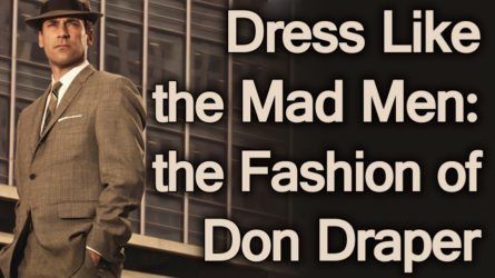 Obleci se kot nori moški | moda Don Draperja