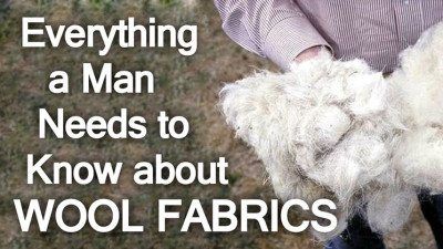 Todo lo que un hombre necesita saber sobre las telas de lana (en una publicación sencilla)