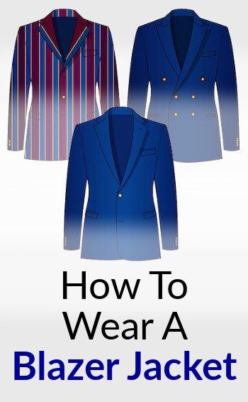 איך ללבוש בלייזר מדריך של צעיר למעיל הבלייזר