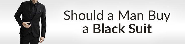 Če bi moški kupil črno obleko