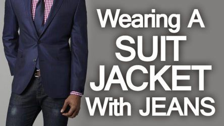 Hur man bär en kostymjacka med jeans Man's Guide To Wearing Denim & Jackets