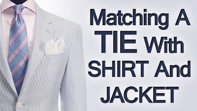 5 consejos para combinar lazos con camisas y chaquetas | Reglas sobre ropa a juego | Traje Camisa Corbata Cómo combinar