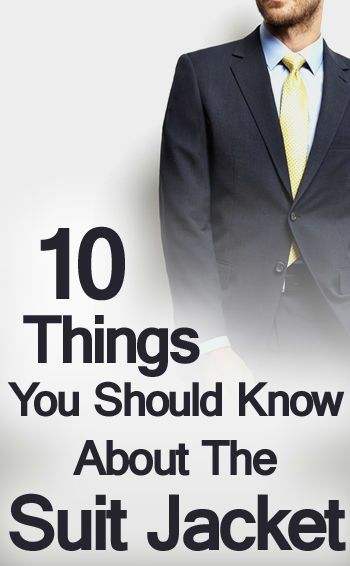 10 דברים שכדאי לדעת על מעיל החליפה | ז'קט החליפה בפירוט