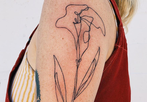 Tai gražiausios gėlių tatuiruotės, kurias kada nors matėme