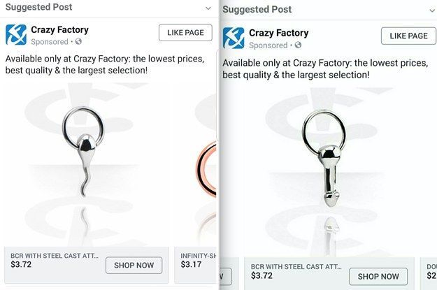 Facebook erlaubt Verkäufern, Jugendliche mit Anzeigen für Penis-Schlüsselanhänger anzusprechen