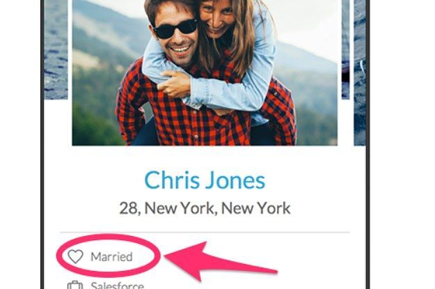 Die Scharnier-Dating-App zeigt jetzt an, ob Sie verheiratet sind