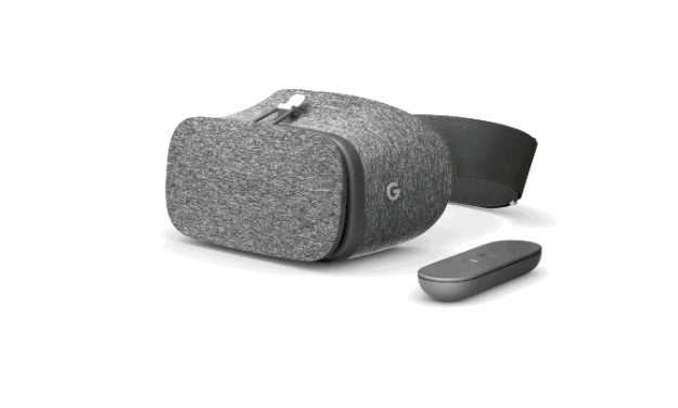 A Google első VR -fejhallgatója, a Daydream View úgy néz ki, mint egy fürdőruha az arcodra