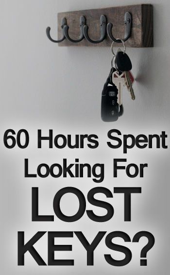 60 heures passées à rechercher des clés perdues? | Éliminez les tracas liés à la recherche de lunettes de soleil, de téléphones, de chaussures et de clés de voiture perdus