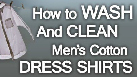 Kako oprati srajce za moške | Čistilne majice