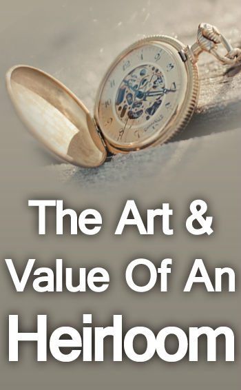 Heirloom-taiteen ja arvon arvo