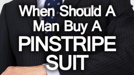 Quand un homme devrait-il acheter un costume à fines rayures? | Guide de style pour hommes