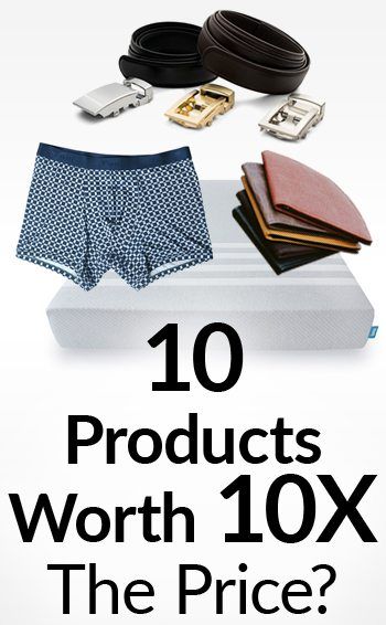 10 produkter verdt 10 ganger prisen? | Ti luksusmerker verdt ti ganger prisen betalt