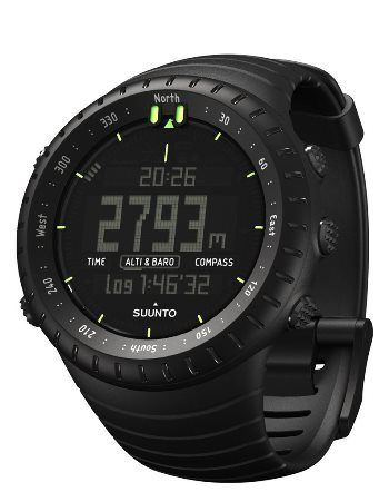 Komputerowy zegarek na rękę Suunto Core z wysokościomierzem, barometrem, kompasem i pomiarem głębokości