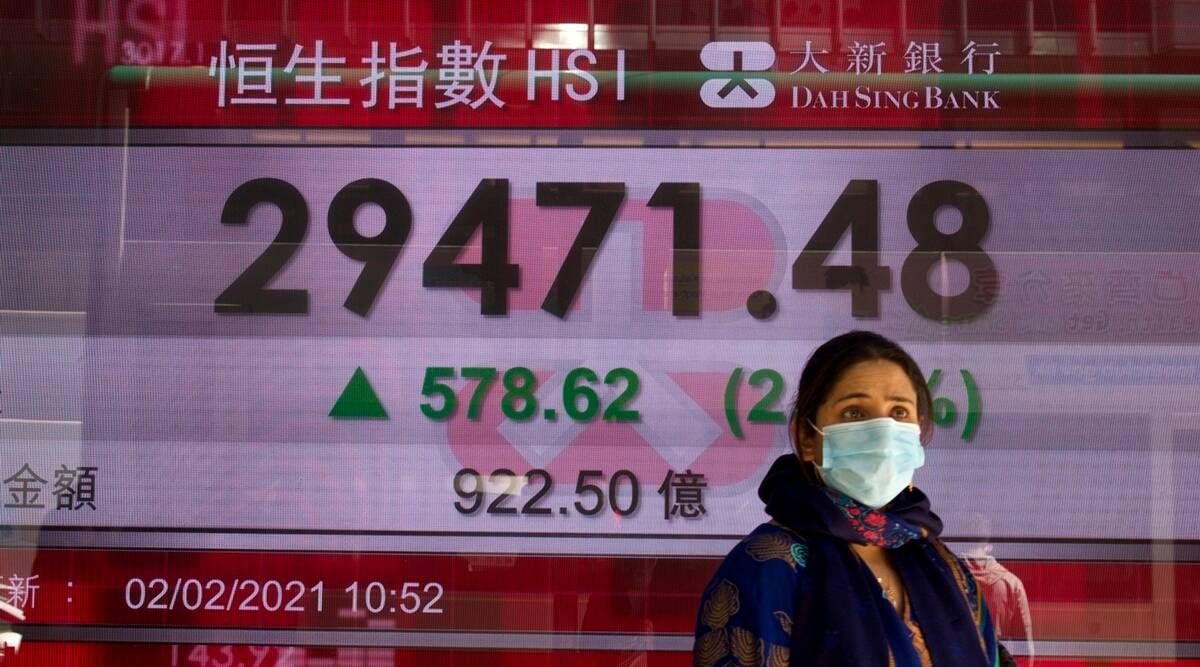 מניות אסיה עוקבות אחר וול סטריט, הכסף יורד גבוה