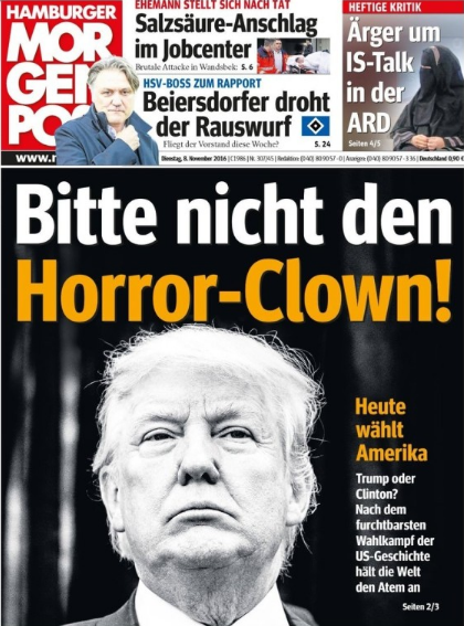 14 dintre cele mai multe titluri WTF despre Trump din Germania